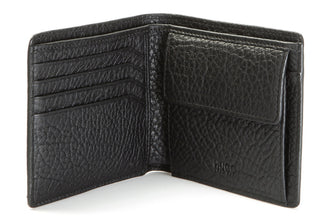 Hugo Boss Grained leather wallet and reverse logo | Victorian L_4 cc