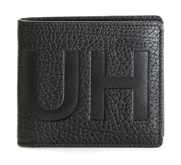 Hugo Boss Grained leather wallet and reverse logo | Victorian L_4 cc